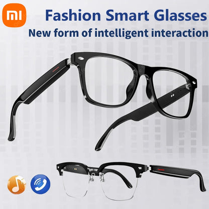 Xiaomi E13 Bluetooth Smart Glasses With Automatic Adjustment AI Voice Noise Reduction Music Eyewear Waterproof Calls Eyeglass